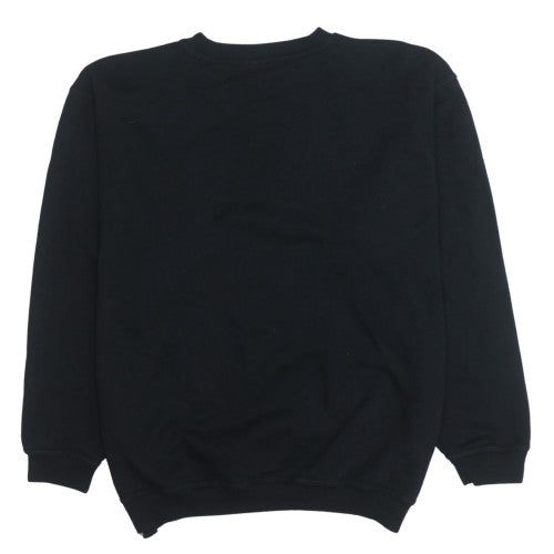 Le Coq Sportif Men's Black Crew Neck Pullover Sweatshirt M