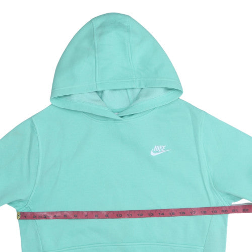 Nike Girls Green Pullover Fleece Hoodie XL 158-170cm Hooded Sweatshirt