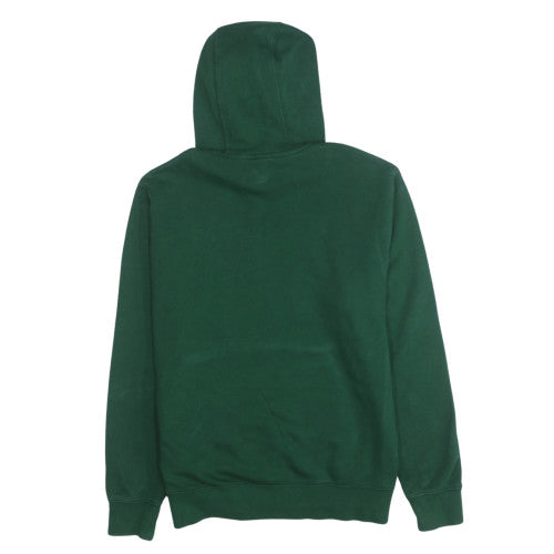 Nike Women Green Pullover Hoodie Medium Cotton Blend Sweatshirt