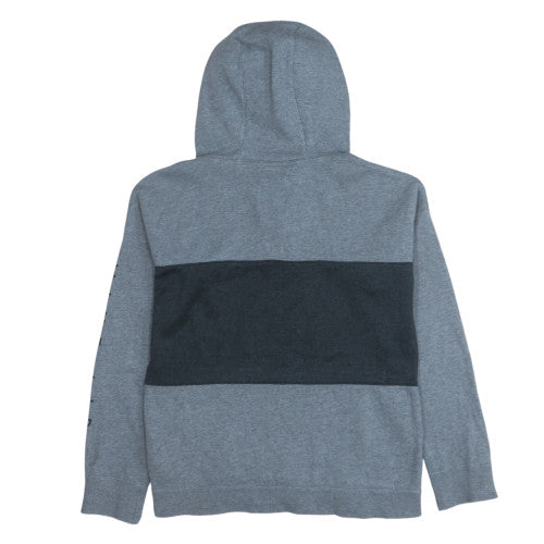 Nike Boys Grey XL Pullover Fleece Hoodie with Red Logo