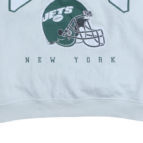 Primark NFL Women's Grey New York Jets Pullover Sweatshirt Size M