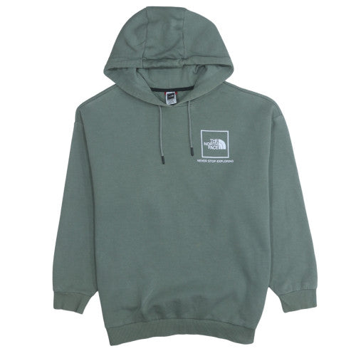 The North Face Unisex Green XL Pullover Hoodie Outdoor Logo Sweatshirt