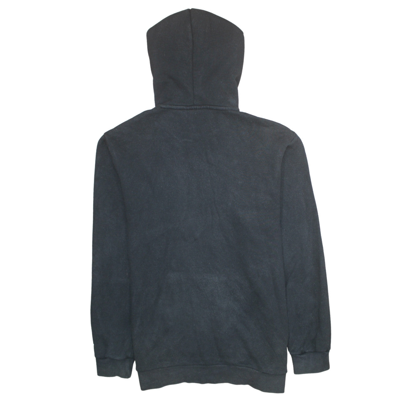 Adidas Mens Black 2XL Pullover Hoodie Graphic Print Cotton Blend