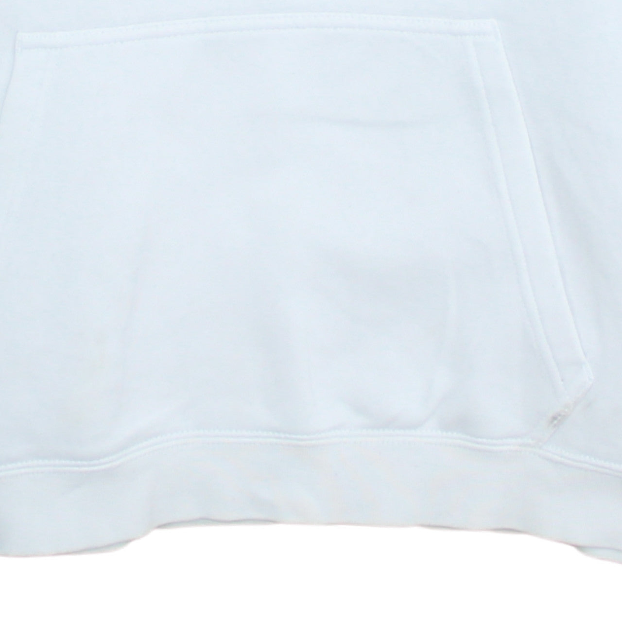 Nike Men's White Pullover Hoodie Small Graphic Logo Fleece