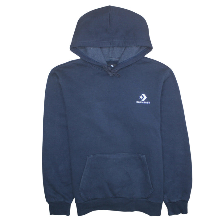 Converse Men's Blue Pullover Hoodie Medium Fleece Sportswear