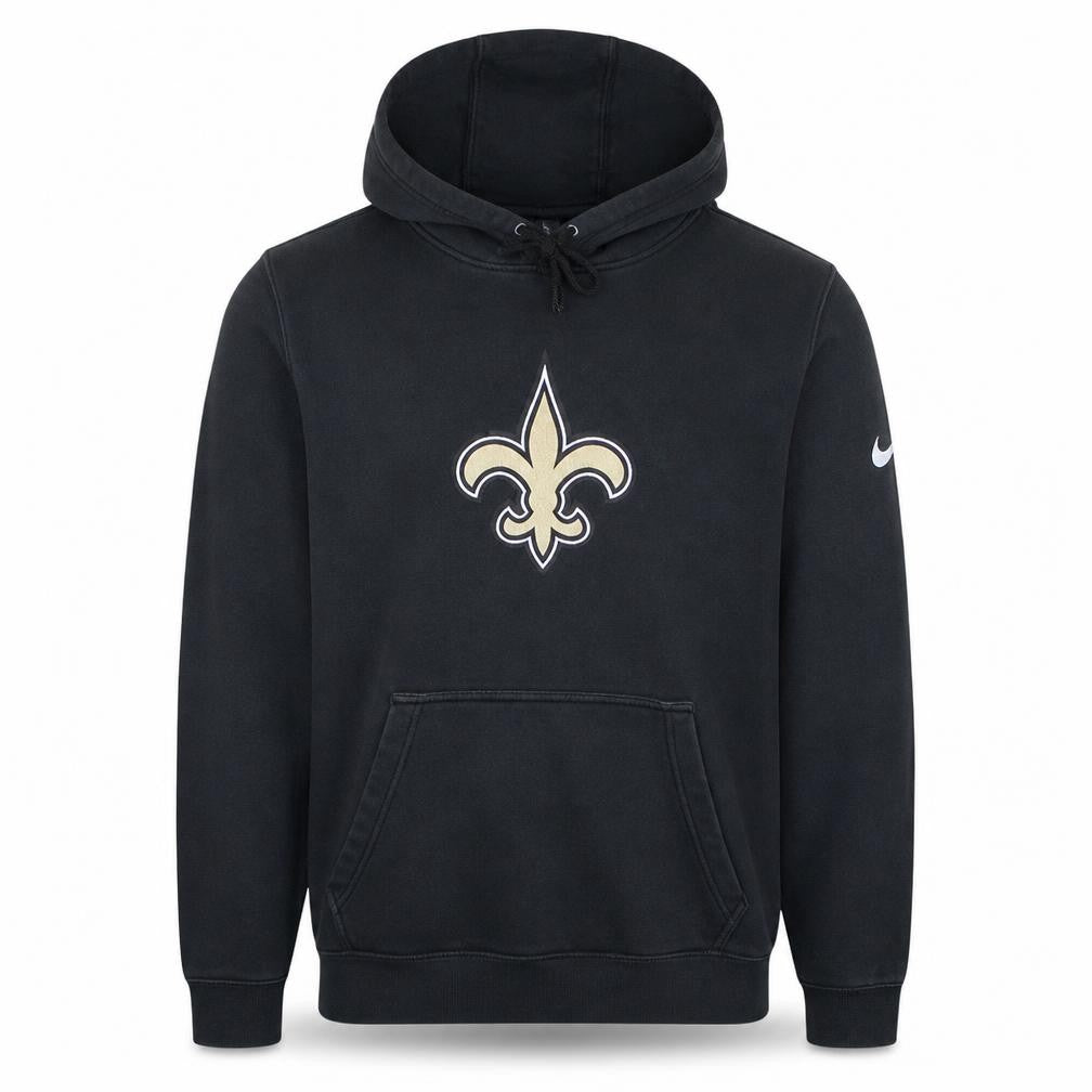 Nike Men's Black Pullover Hoodie M Sports Fleece Sweatshirt