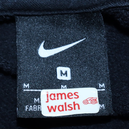 Nike Men's Black Pullover Hoodie M Sports Fleece Sweatshirt
