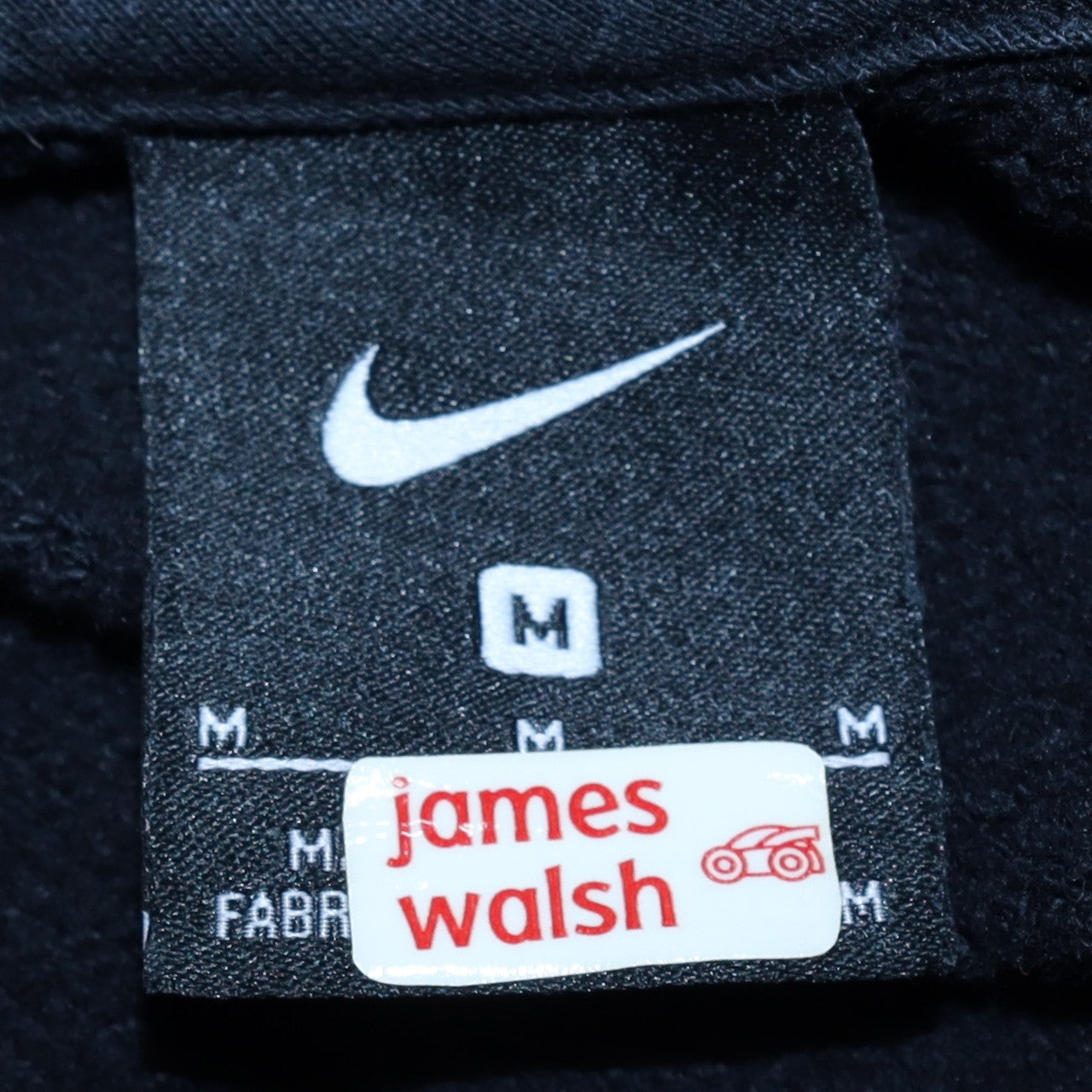 Nike Men's Black Pullover Hoodie M Sports Fleece Sweatshirt