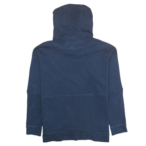 U.S. Polo Assn. Women Navy Blue Cotton 2XL Pullover Hoodie