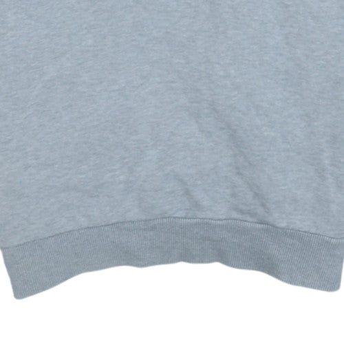 Napapijri Men's Grey Regular Fit Pullover Hoodie Size S