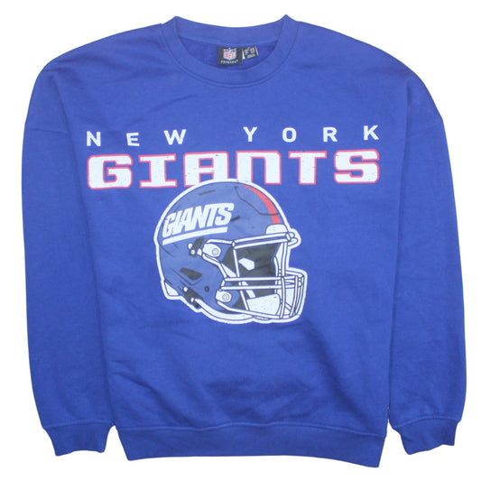 Primark NFL Women Blue XL Pullover Sweatshirt New York Giants
