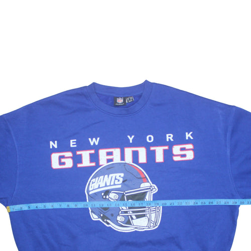 Primark NFL Women Blue XL Pullover Sweatshirt New York Giants