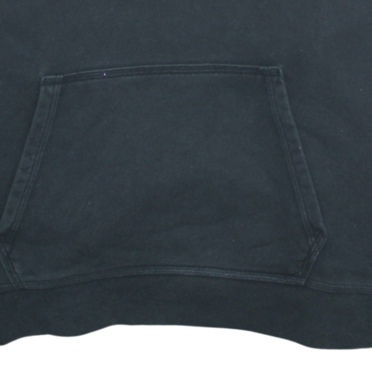 Nike Mens Black L Pullover Hoodie Graphic Logo Cotton Sweatshirt