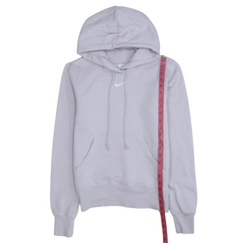 Nike Women’s Grey Pullover Hoodie XS Hooded Sweatshirt