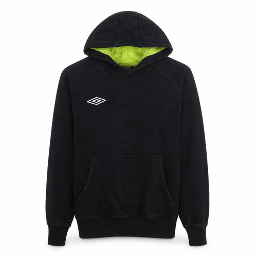 Umbro Men's Black Pullover Hoodie M Sports Fleece Sweatshirt