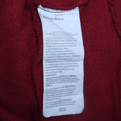 Under Armour Men's Red Pullover Hoodie M Logo Sportswear
