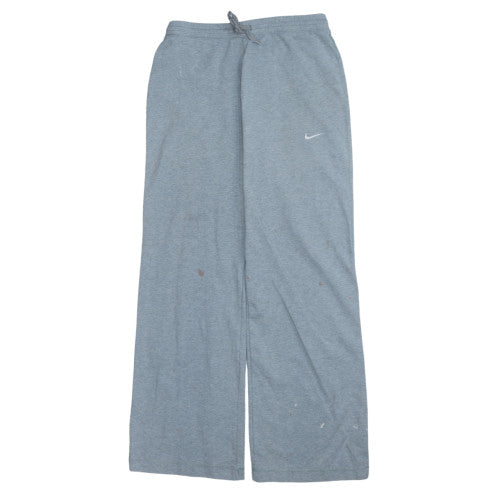 Nike Men's Grey Jersey Sweatpants M Regular Fit Drawstring Activewear