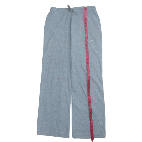 Nike Men's Grey Jersey Sweatpants M Regular Fit Drawstring Activewear