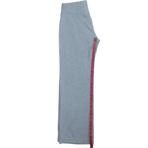 Nike Men's Grey Jersey Sweatpants M Regular Fit Drawstring Activewear