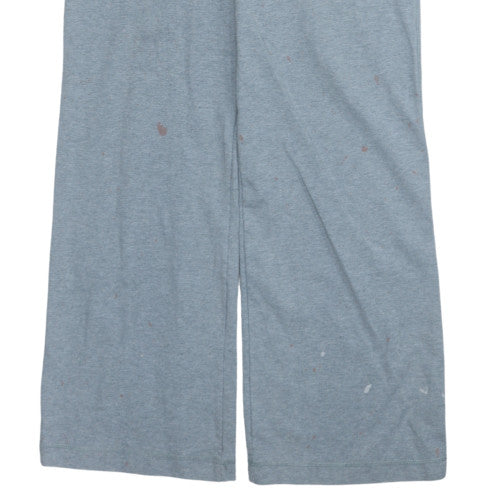 Nike Men's Grey Jersey Sweatpants M Regular Fit Drawstring Activewear