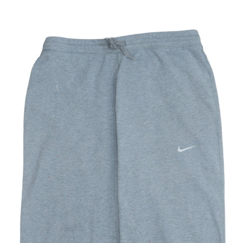 Nike Men's Grey Jersey Sweatpants M Regular Fit Drawstring Activewear