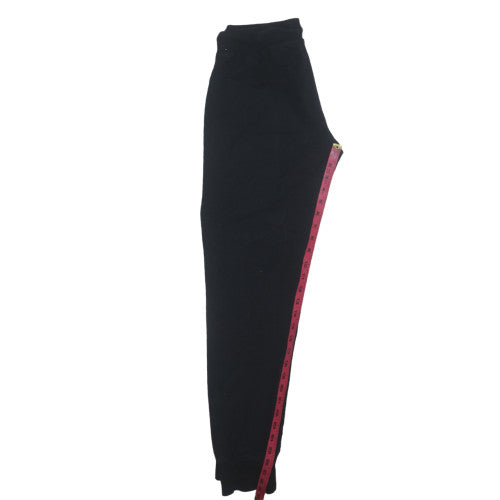 Champion Womens Black L Jogger Sweatpants Cotton Blend Drawstring