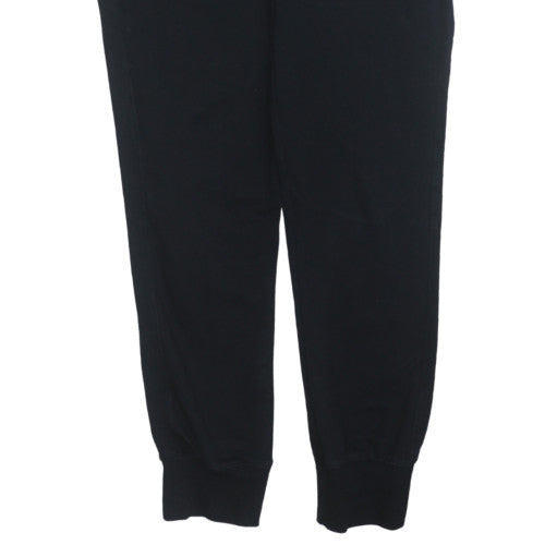 Champion Womens Black L Jogger Sweatpants Cotton Blend Drawstring