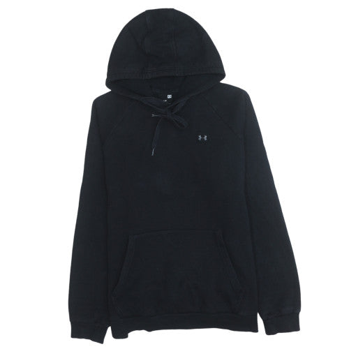 Under Armour Men's Black Pullover Hoodie Size L Fleece Sportswear