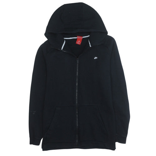 Nike Men's Black XL Full Zip Hoodie Sweatshirt with Logo