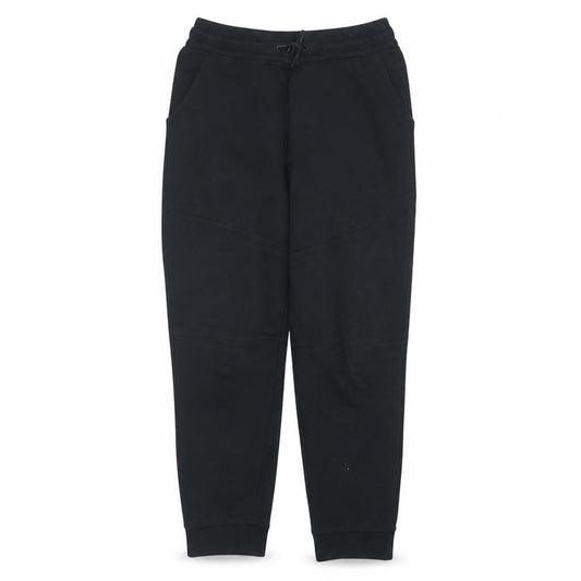 Front view of Nike boys’ black xl jogger sweatpants fleece activewear tapered trousers