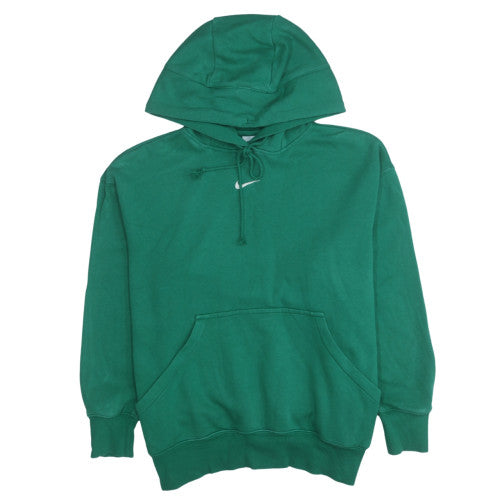 Nike Men's Green Pullover Hoodie M Fleece Sweatshirt
