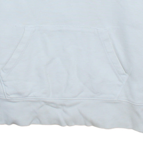 Levi's Men's White Pullover Hoodie S Regular Fit Graphic Fleece