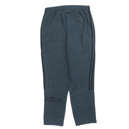 Adidas Mens Grey Fleece Jogger Trousers M Sportswear