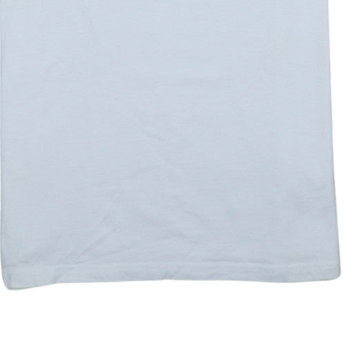 Ellesse Men's White Colourblock Sports T-Shirt Size M