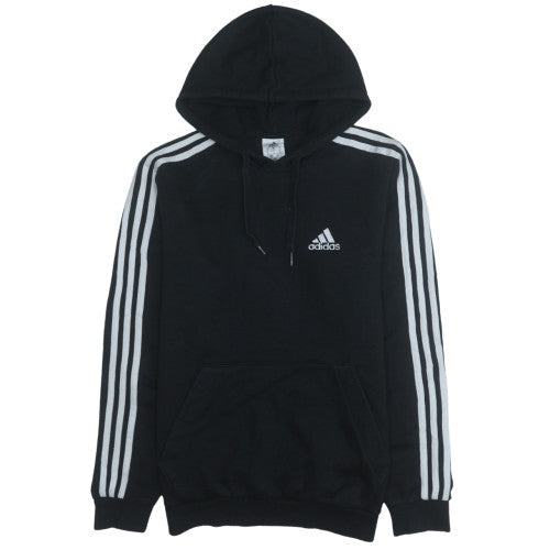 Adidas Men’s Black Pullover Hoodie Small Fleece Sportswear