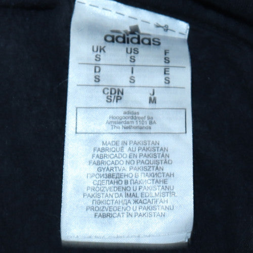 Adidas Men’s Black Pullover Hoodie Small Fleece Sportswear
