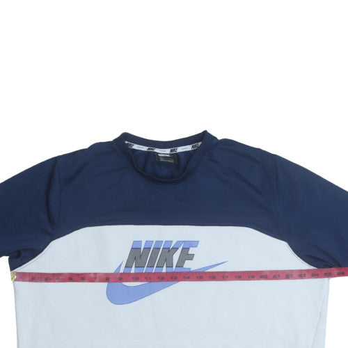 Nike Mens Blue Crew Neck Long Sleeve Sweatshirt XL