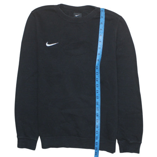 Nike Boys Black XL Crew Neck Pullover Sweatshirt - Classic Fleece Style