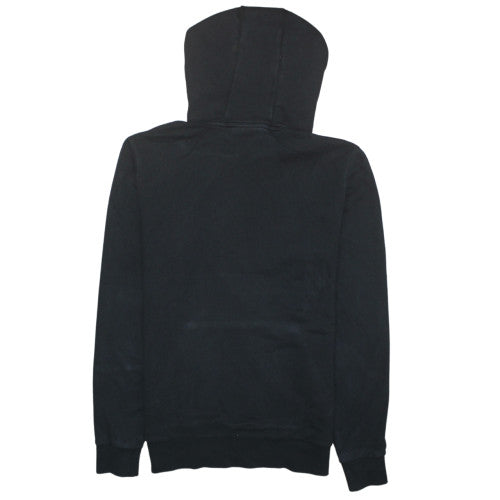 Calvin Klein Men's Black Pullover Logo Hoodie - Size M