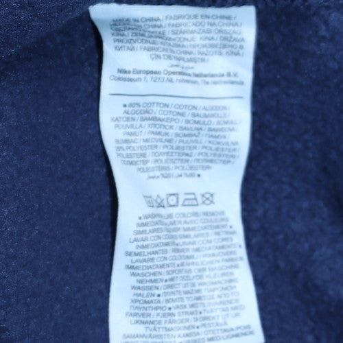 Nike Men's Blue Crew Neck Pullover Sweatshirt Size M