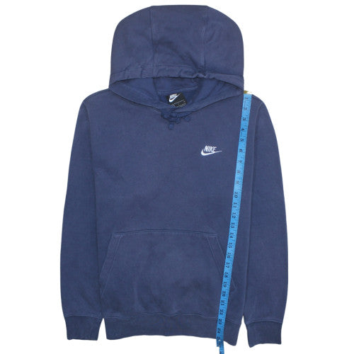 Nike Men's Blue Pullover Hoodie Small Regular Fit Fleece