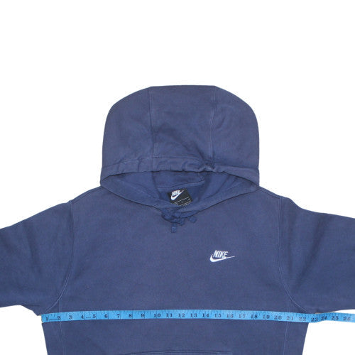 Nike Men's Blue Pullover Hoodie Small Regular Fit Fleece