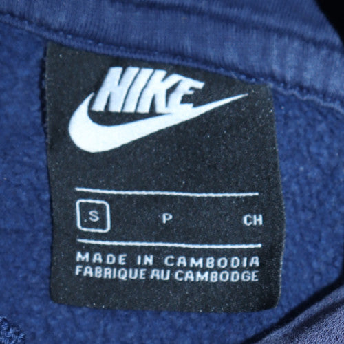 Nike Men's Blue Pullover Hoodie Small Regular Fit Fleece