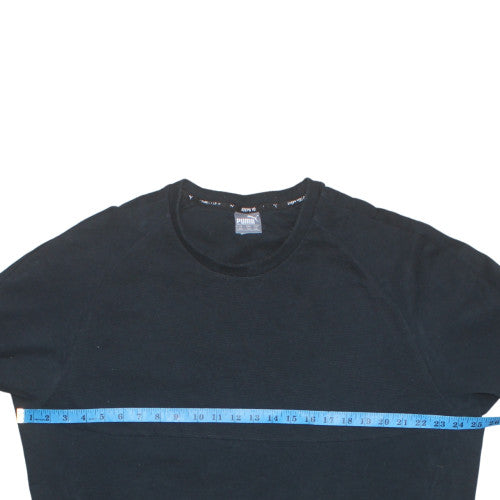 Puma Men's Black 2XL Crew Neck Pullover Sweatshirt