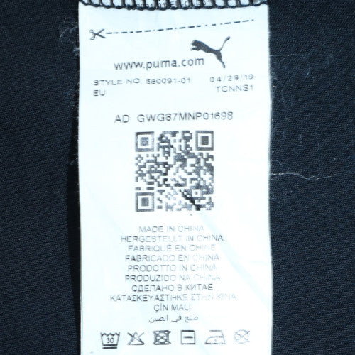 Puma Men's Black 2XL Crew Neck Pullover Sweatshirt