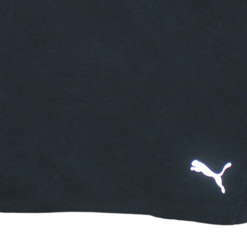 Puma Men's Black 2XL Crew Neck Pullover Sweatshirt