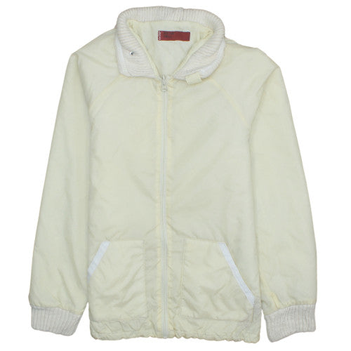 Levi's Red Tab Men's Small Ivory Bomber Jacket with Zip Front