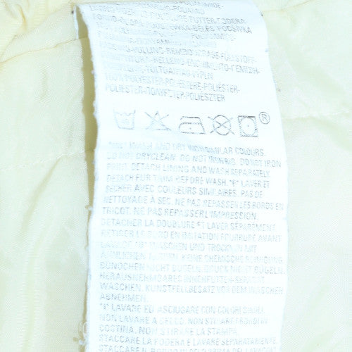 Levi's Red Tab Men's Small Ivory Bomber Jacket with Zip Front