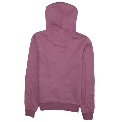 Diesel Mens Purple Full Zip Hoodie M Cotton Blend Fleece