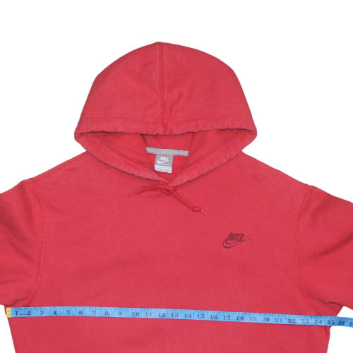Nike Men's Red Pullover Hoodie Size L Fleece Sportswear